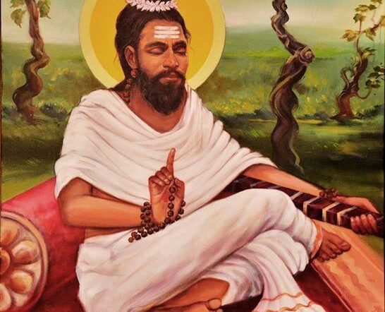 “Nella casa divina del corpo, v’adoro, mio Dio e mia Dea, giorno e notte! V’adoro lavando di continuo il fondamento terrestre con gli spruzzi dell’essenza del mio stupirsi! V’adoro con gli spontanei fiori spirituali che esalano innato profumo! V’adoro con la preziosa urna del cuore, colma d’ambrosia, beatifica, giorno e notte”! (Abhinavagupta)

Abhinavagupta, eminente filosofo, esteta e santo fu uno dei più importantiAcharya (Maestri) del Monismo Shivaita. Della sua vita, dedita allo studio e all’insegnamento, poco sappiamo se non quanto egli stesso dice in alcune sue opere come il Tantraloka e il Paratrimshika Vivarana. Visse in Kashmir nell’XI sec., un suo avo era un famoso Bramino, grande maestro Shivaita e discepolo di Kanauj, invitato in Kashmir da re Lalitaditya.