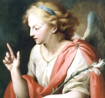 L’Arcangelo Gabriele Simbolismo: L’Arcangelo Gabriele è rappresentato mentre tiene in mano un giglio, simbolo della purezza e della verità. A volte è rappresentato con in mano una penna e un calamaio, simboli del suo ruolo di messaggero divino; altre volte, mentre tiene in mano una coppa dorata che ci ricorda il Sacro Graal. Funzione Angelica: DIFENSORE DELLA VERITÀ E MESSAGGERO DIVINO. I Doni Spirituali che Egli ci offre: Egli può aiutarci a dire la verità in modo aperto e sincero; a rispettare noi stessi; a lasciarci guidare dall’intuito e dalla nostra voce interiore. Gabriele è il messaggero della parola di Dio.